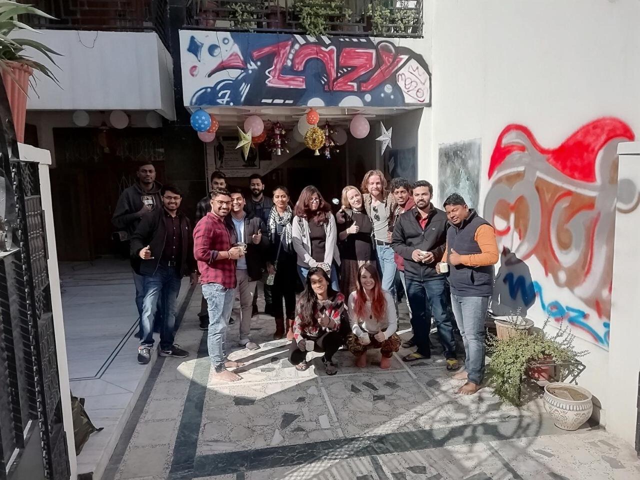 Lazy Mozo Backpackers Hostel ชัยปุระ ภายนอก รูปภาพ